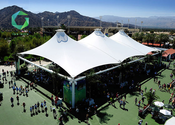 2000d Vinyl Architecture PVC Membrane Structure Fabric Tension Heavy Duty 3m width