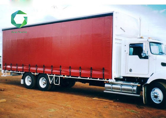 Transportation Knife Coated Tarpaulin 22oz Waterproof Truck Cover PVC 750gsm Fabric