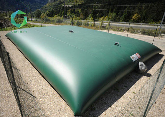 Polyester Anti Uv Foldable Pvc Water Tank , Tear Resistance Water Storage Tarpaulins 4500 Liter