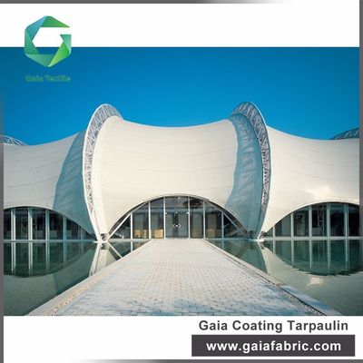2000d Vinyl Architecture PVC Membrane Structure Fabric Tension Heavy Duty 3m width